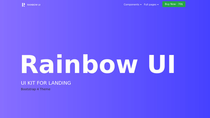 Rainbow UI Kit by EpicPxls image