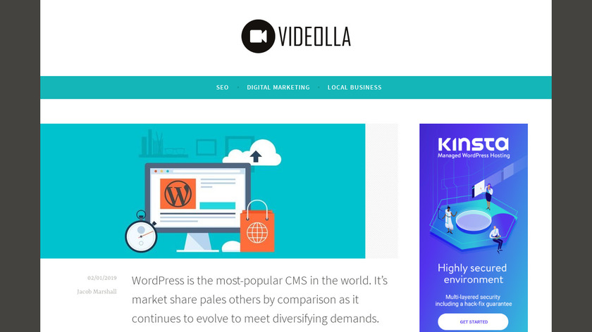 Videolla Landing Page