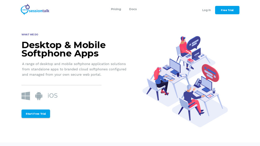 SessionCloud Landing Page