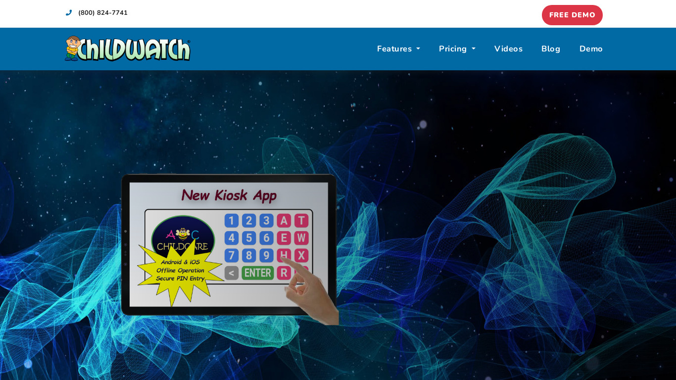 ChildWatch Landing page