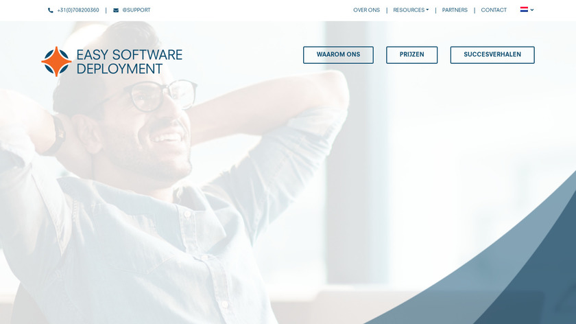 Easy Software Deployment Landing Page