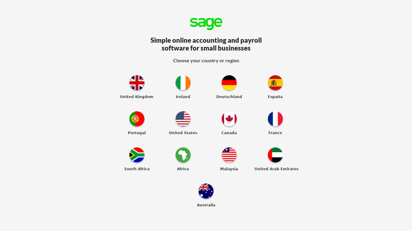 Sage One - U.S. Landing Page