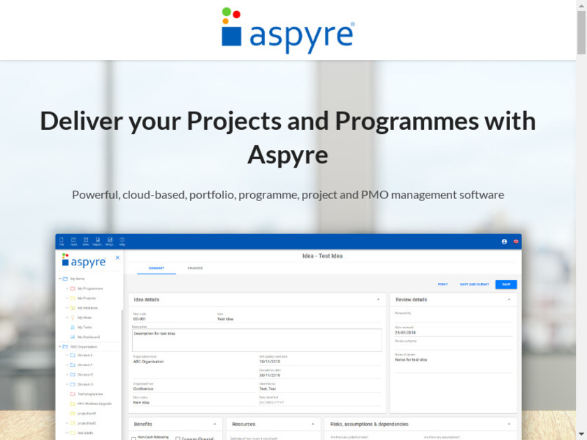 mosaiquegroup.com Aspyre Landing Page
