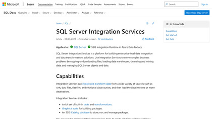 SQL Server Integration Services image