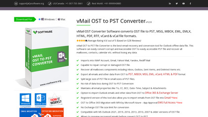 vMail OST to PST converter image