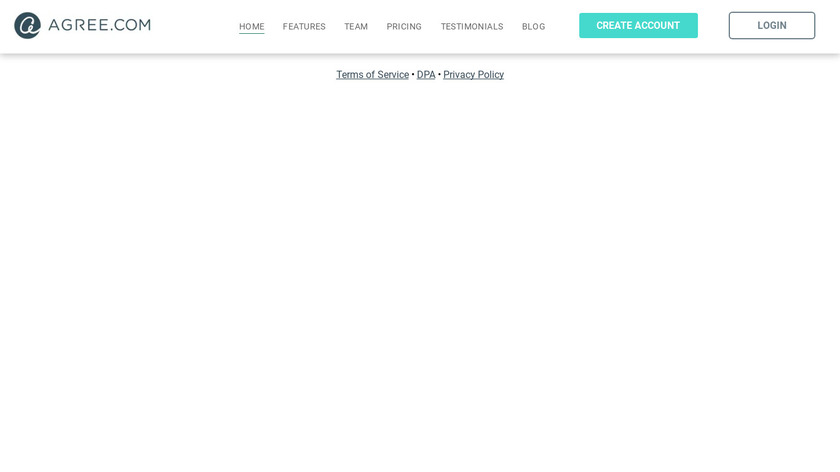 Agree-n-Sign Landing Page