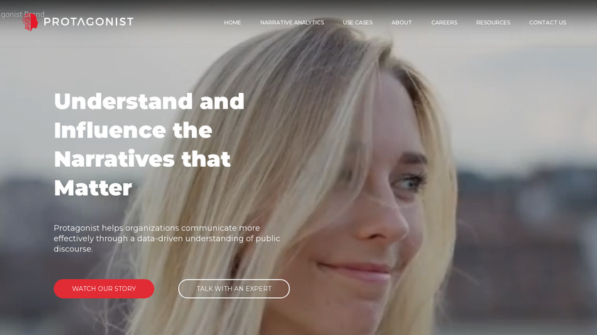 Protagonist Technology Landing Page