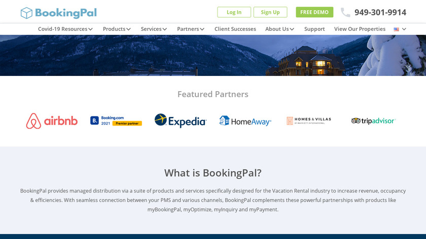 BookingPal Landing Page