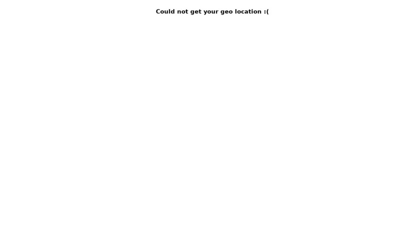 Earthquake Near Me? Landing Page