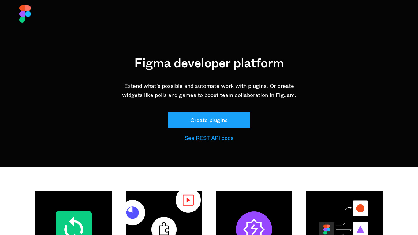 Figma Live Embed Kit Landing page