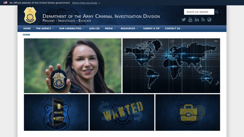CID Landing Page