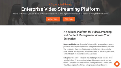 VIDIZMO EnterpriseTube image