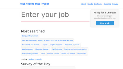 Will Robots Take My Job? screenshot