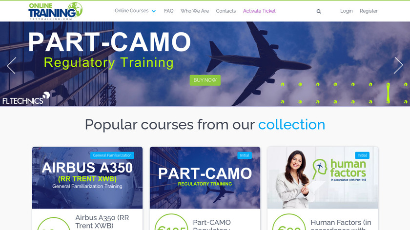 147 Online Training Landing Page
