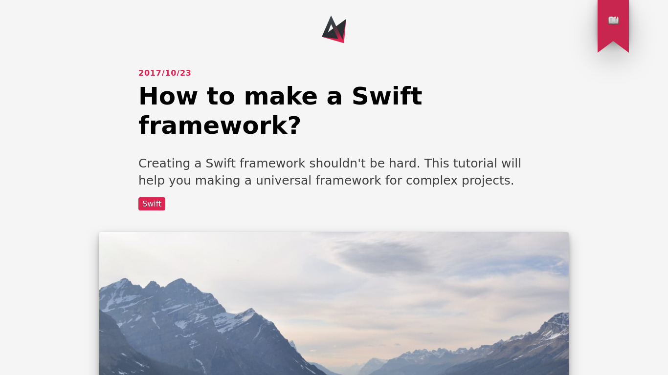 SWIFTFramework Landing page