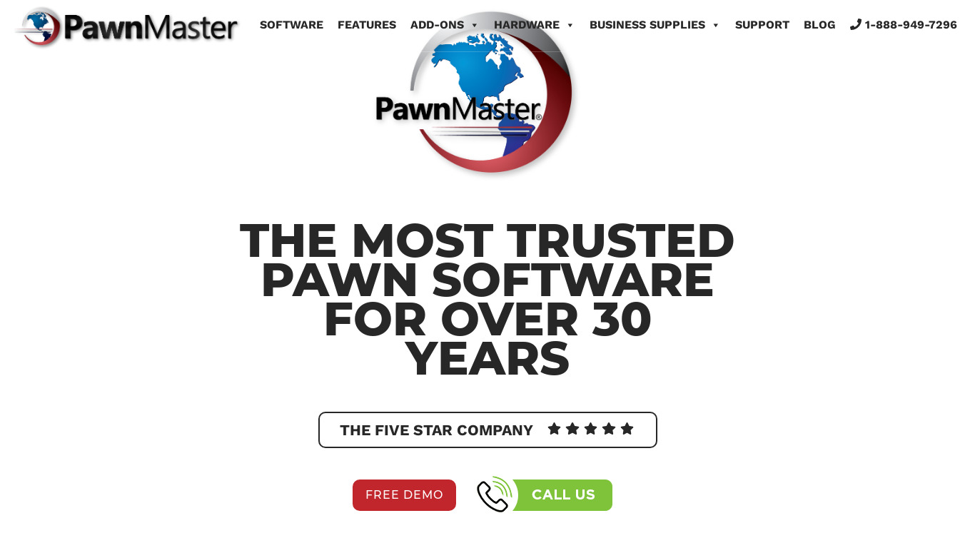 PawnMaster Landing page