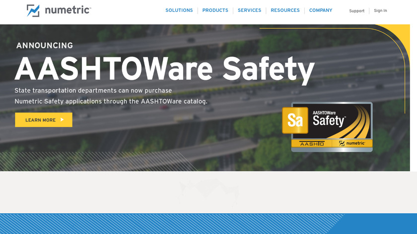 Numetric Landing Page