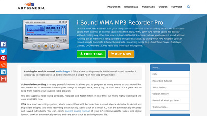 i-Sound WMA MP3 Recorder Pro image
