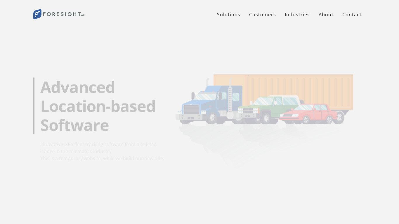 ForeSight GPS Landing page