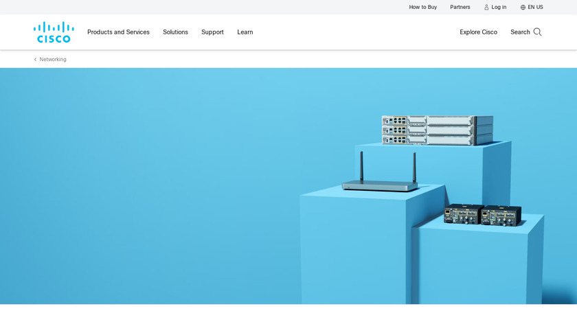 Cisco Routers Landing Page