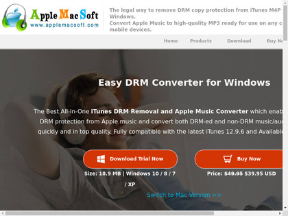 Easy DRM Converter for Windows image