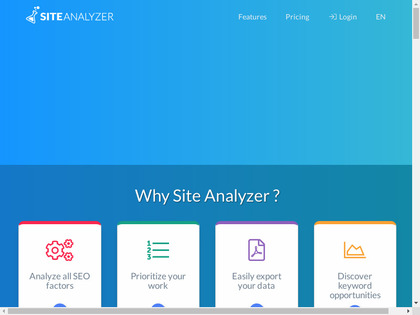 siteAnalyser image