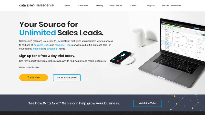 Sales Genii Landing Page