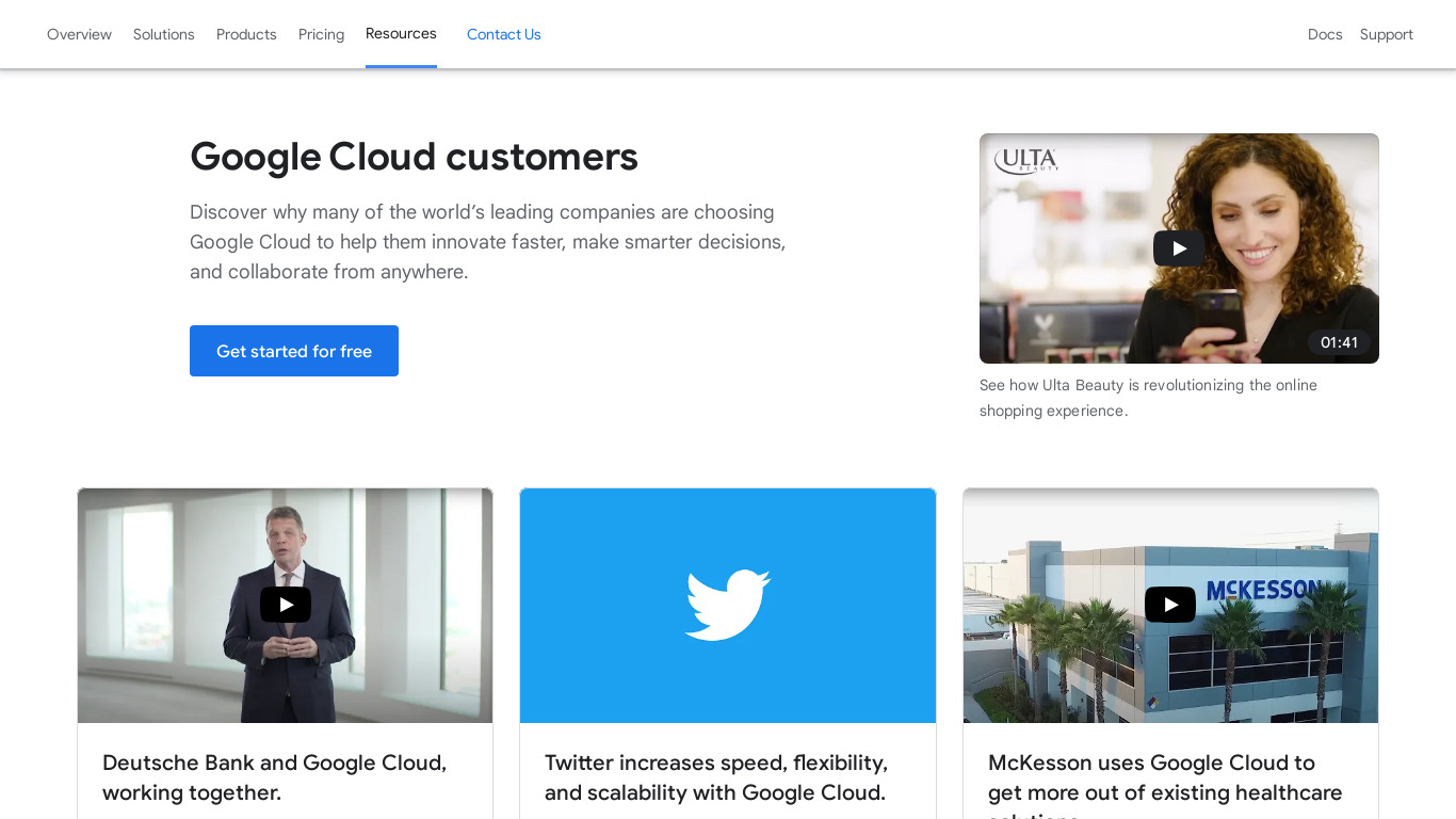 CloudLock for Google Apps Landing page