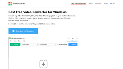 DVDVideoSoft Video to DVD Converter image
