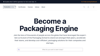 The Packaging School image