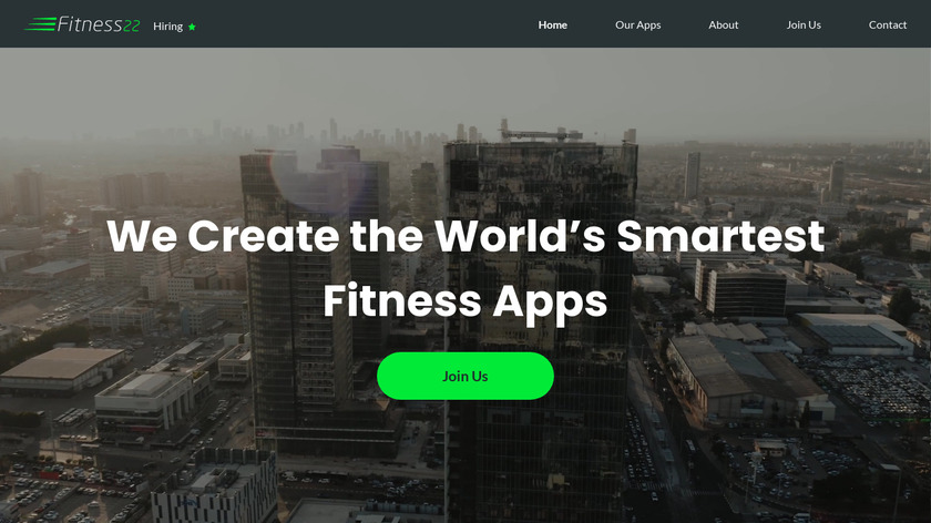 Fitness22 Landing Page