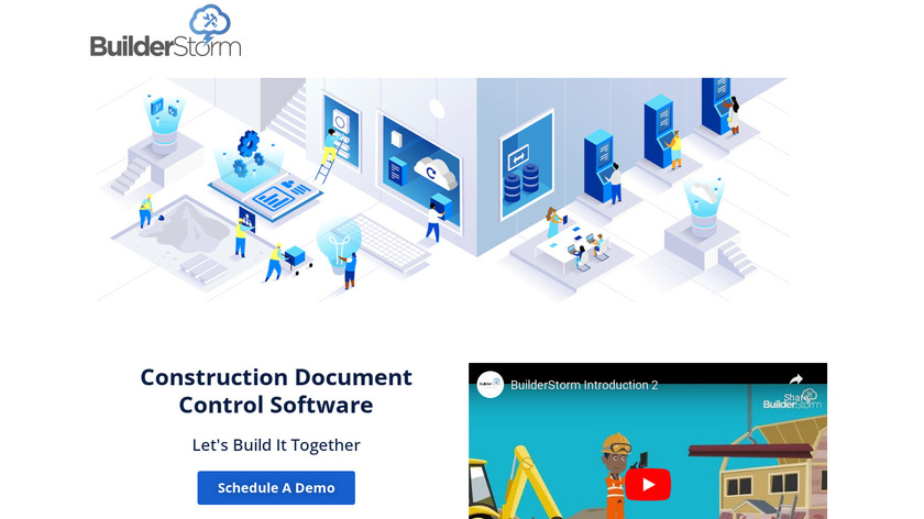 BuilderStorm Landing Page