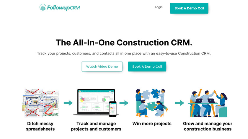 Followup CRM Landing Page