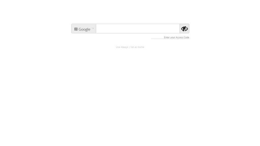 AMUNE Private Internet Landing Page