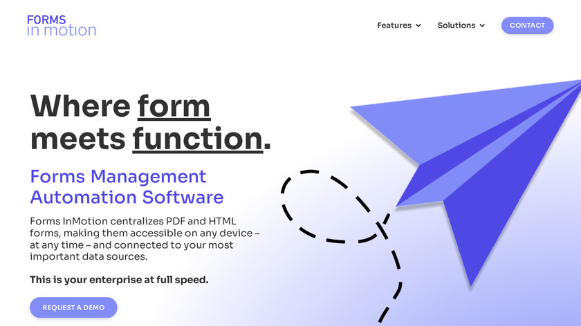 Forms InMotion Landing Page