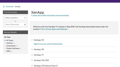 XenApp image