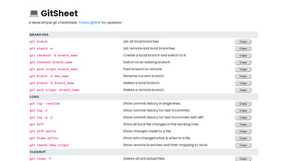 GitSheet image