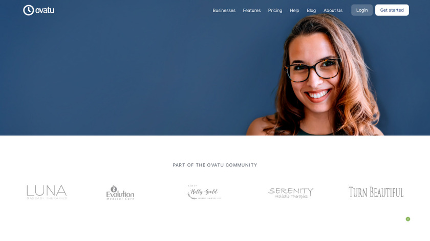 Ovatu Manager Landing Page