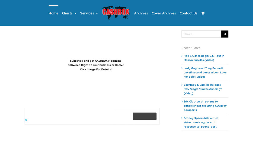 CashBox Landing Page