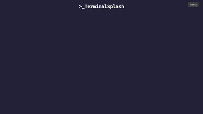 >_TerminalSplash image