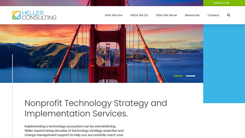 Heller Consulting Landing Page