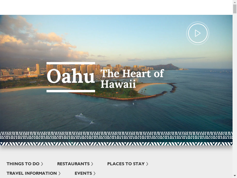 OAHU Landing page
