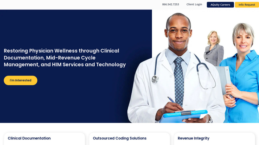 Acuity Solutions Landing Page
