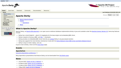 Apache Derby image