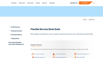 Agiloft Flexible Service Desk Suite image
