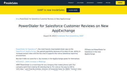 InsideSales.com Predictive PowerDialer image