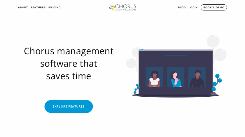Chorus Connection Landing Page