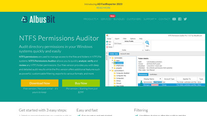 NTFS Permissions Auditor image
