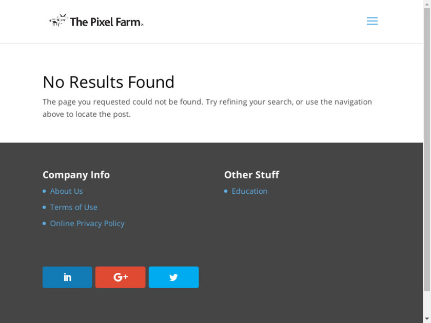 thepixelfarm.co.uk PFTrack Landing Page