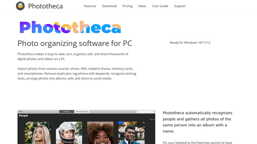 Phototheca Landing Page
